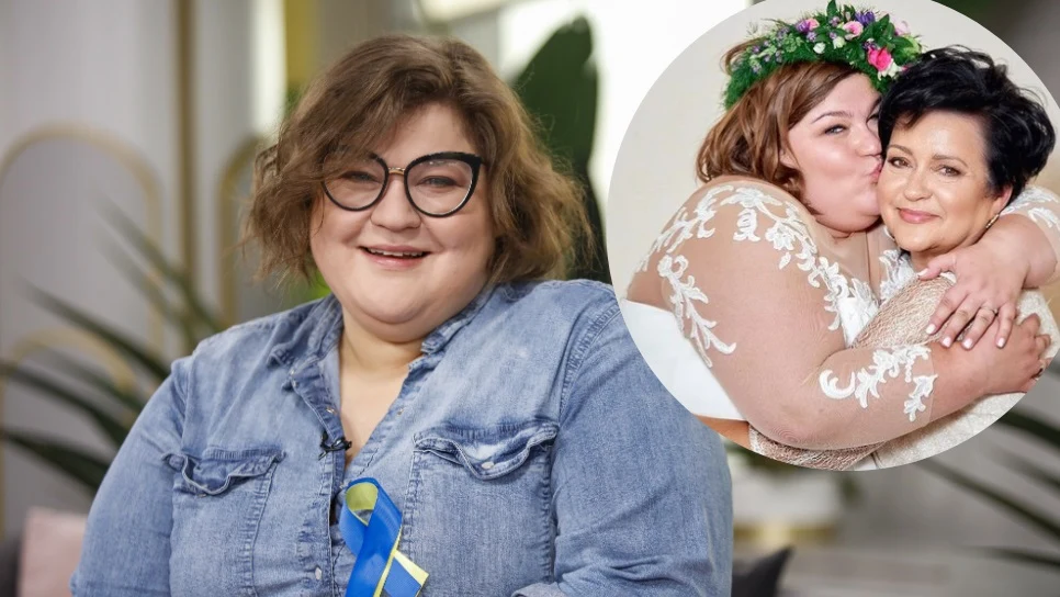 Dominika Gwit z mamą, Hanną Gwit. Dominika Gwit z mamą, Hanną Gwit.