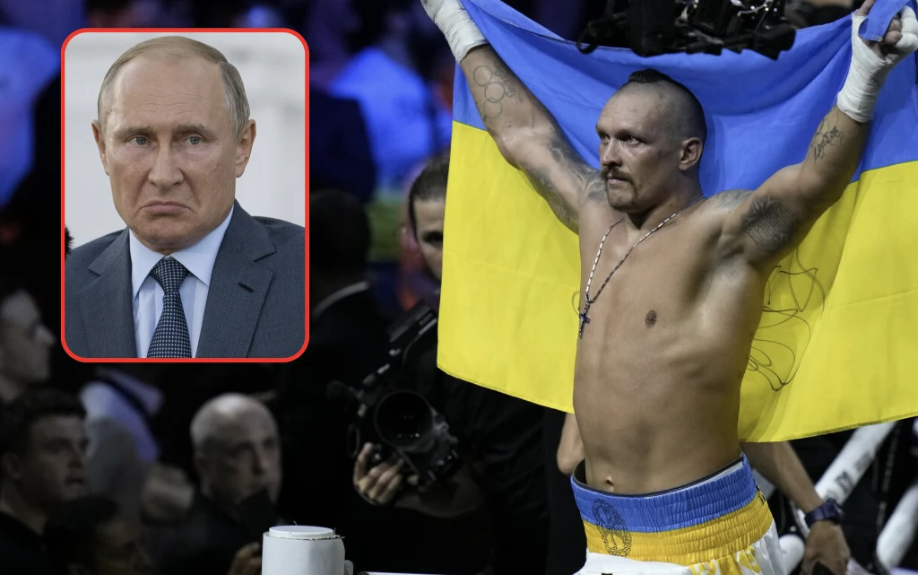 Ołeksandr Usyk dosadnie nazwał Władimira Putina i jego obsesję na punkcie imperialistycznej Rosji Ołeksandr Usyk dosadnie nazwał Władimira Putina i jego obsesję na punkcie imperialistycznej Rosji