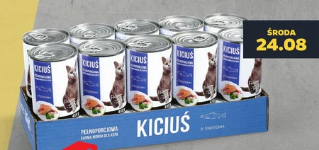 Karma dla kota Kiciuś