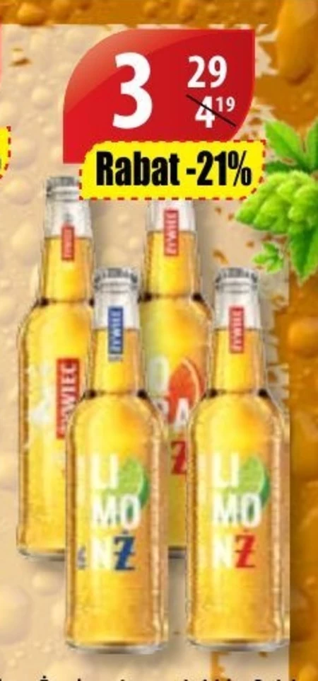 Żywiec Limonż Piwo jasne 400 ml