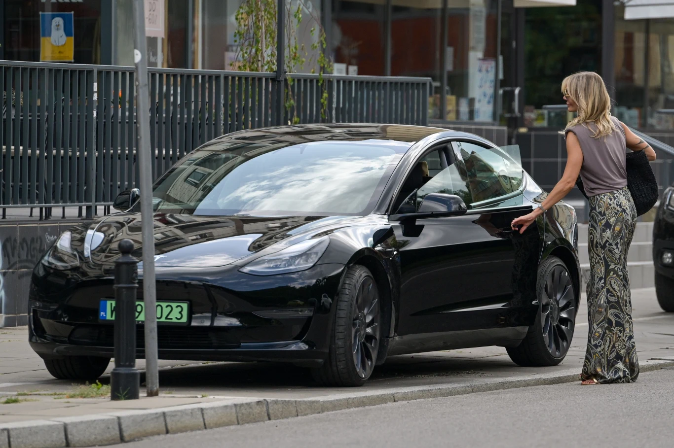 Agnieszka Woźniak-Starak wcześnie skończyła pracę i udała się na zakupy