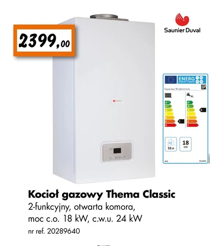 Kocioł gazowy
