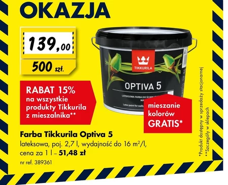 Farba lateksowa Tikkurila
