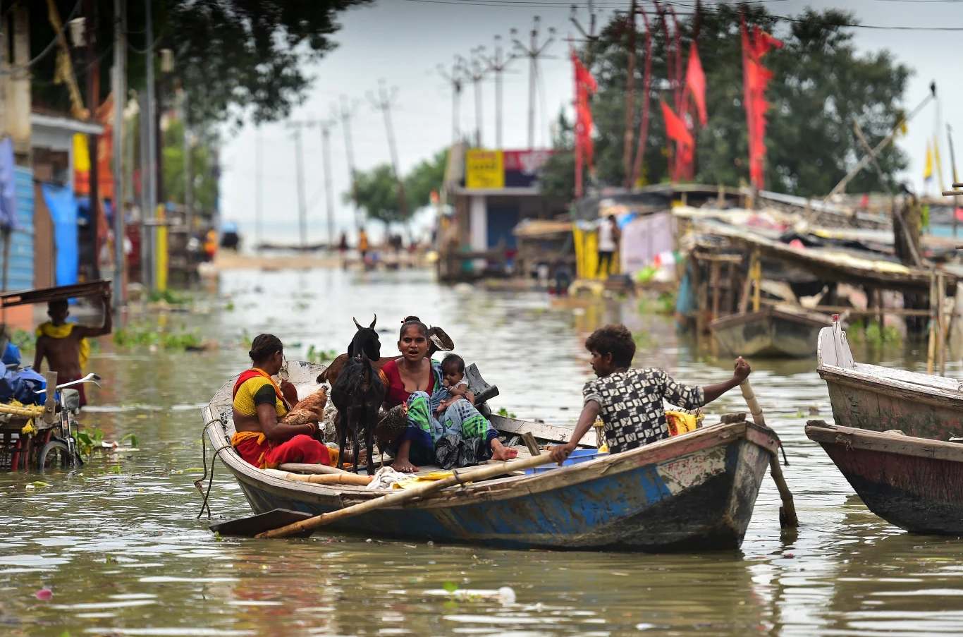 Zalany Allahabad, 19 sierpnia 2022 roku