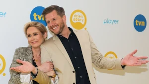 Malgorzata Ohme i Filip Chajzer. DDTVN - spotkanie prasowe z prowadzącymi (luty 2022) 