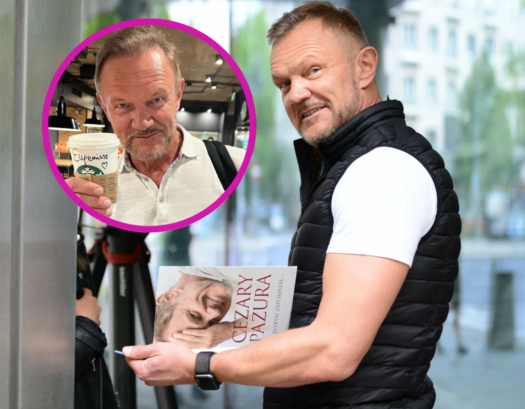 Cezary Pazura nie został rozpoznany w sieciowej kawiarni Cezary Pazura nie został rozpoznany w sieciowej kawiarni