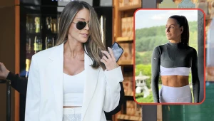 Rozenek błyszczy na obozie Lewandowskiej. Fani: "Lepsza figura niż u Ani"