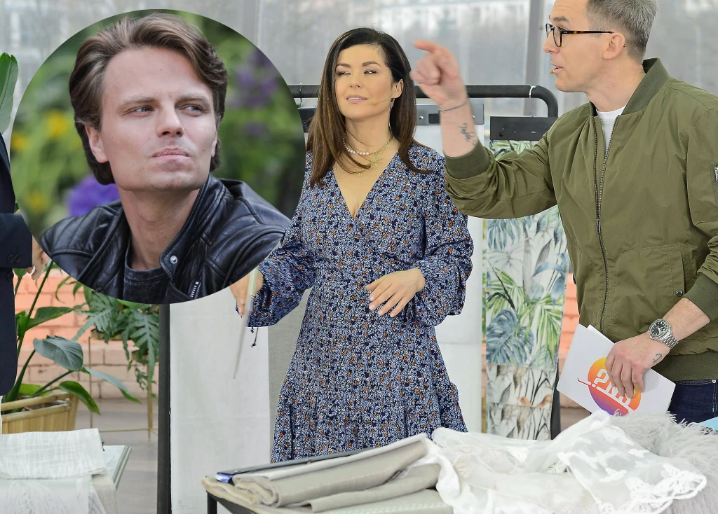 Marcin Hakiel i Kasia Cichopek z Maćkiem Kurzajewskim