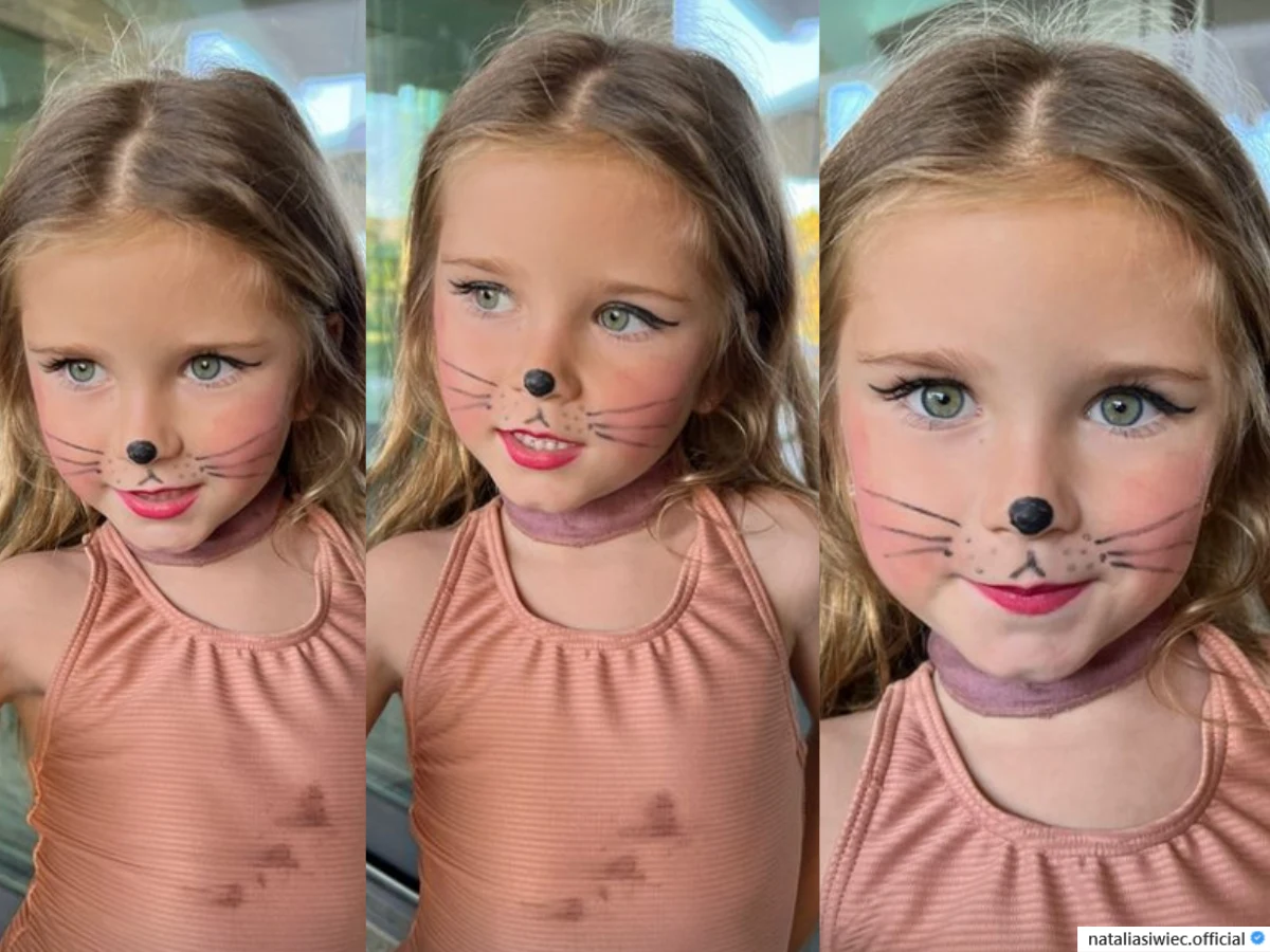Natalia Siwiec pochwaliła się makijażem córki na IG @nataliasiwiec.official/ Natalia Siwiec pochwaliła się makijażem córki na IG @nataliasiwiec.official/