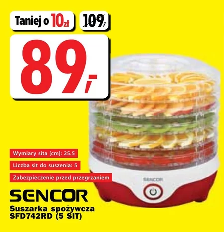 Suszarka do grzybów Sencor