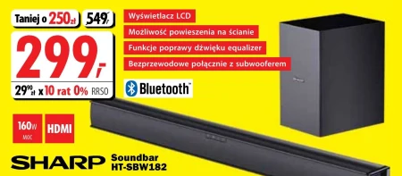 Głośnik soundbar Sharp