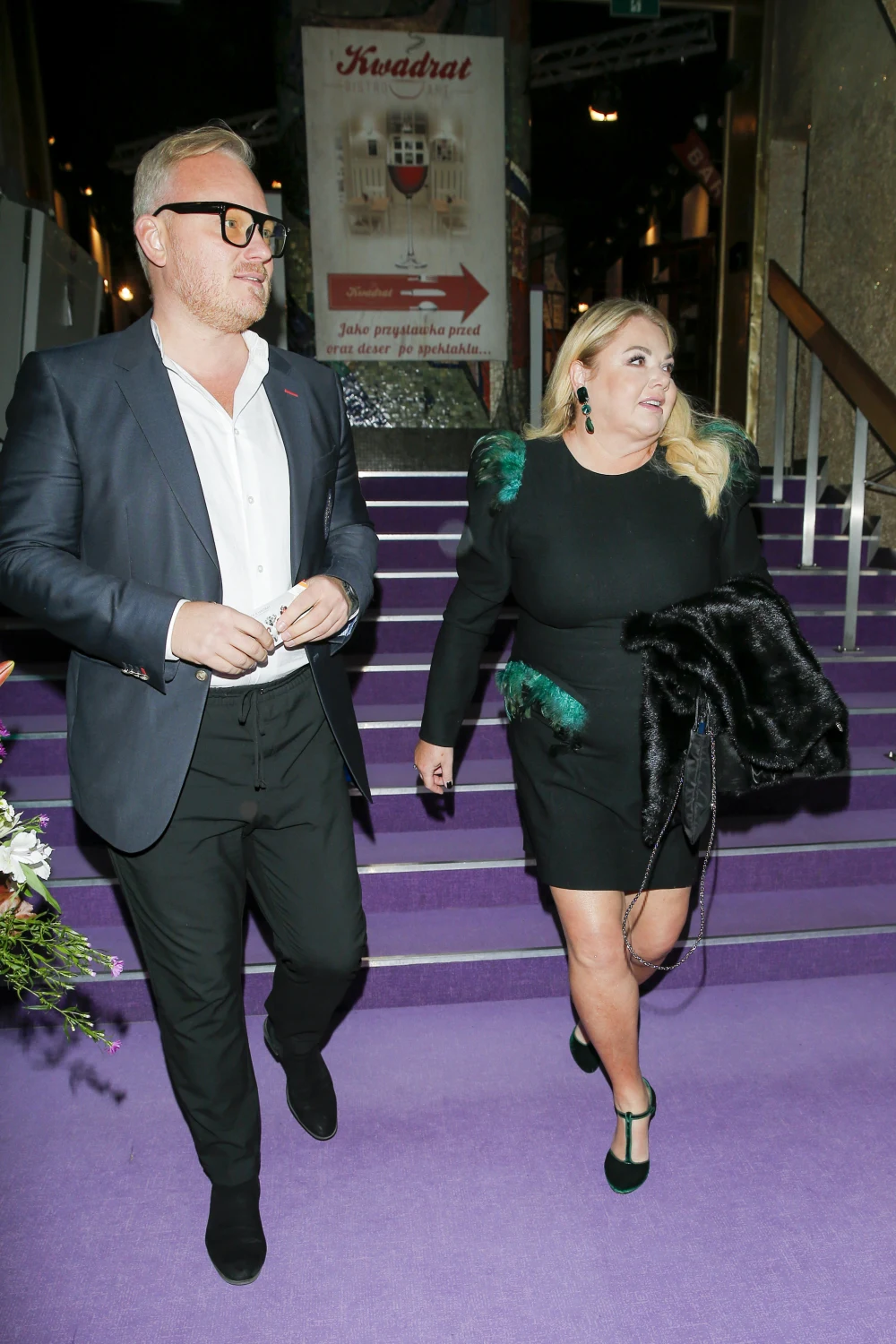 Katarzyna Niezgoda z narzeczonym Katarzyna Niezgoda z narzeczonym