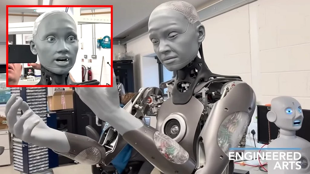 Robot Ameca zachwyca realizmem