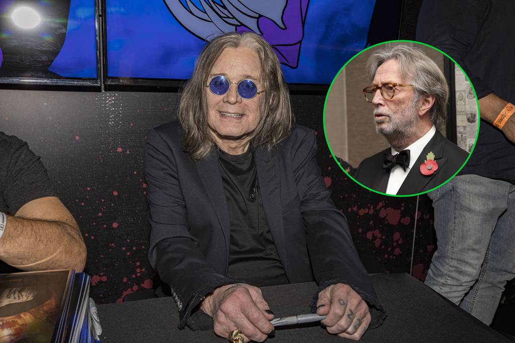 Ozzy Osbourne i Eric Clapton zagrają wspólnie na nowej płycie tego pierwszego