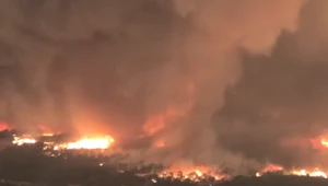 W Portugalii pojawił się ognisty wir. Strażak nagrał to rzadkie zjawisko