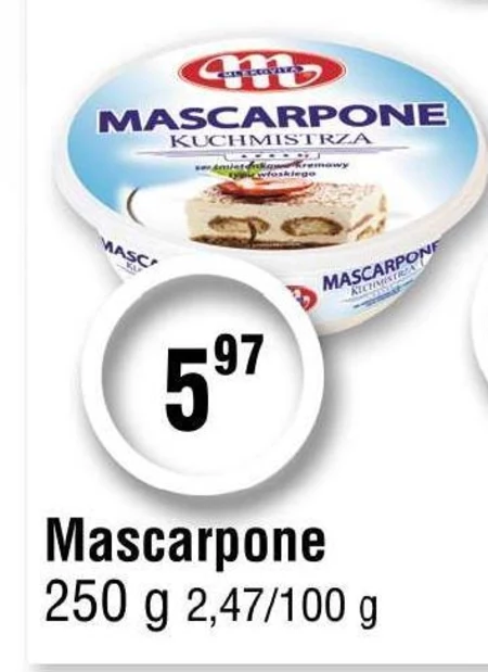 Mlekovita Ser Kuchmistrza mascarpone 250 g