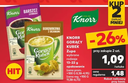 Gorący kubek Knorr
