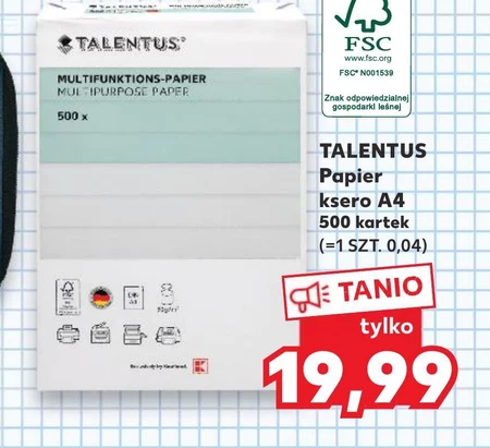 Papier ksero Talentus