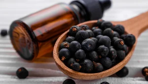 Olejek jałowcowy ma wiele zastosowań. Wykazuje działanie antyseptyczne, przeciwzapalne czy przeciwbólowe