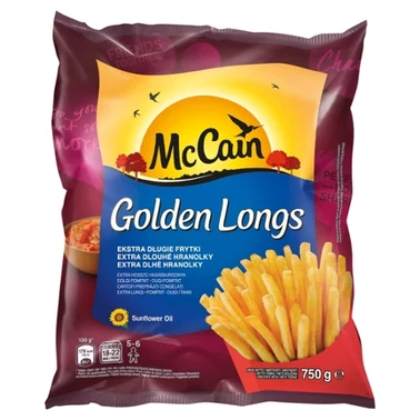 McCain Golden Longs Frytki ekstra długie 750 g - 1