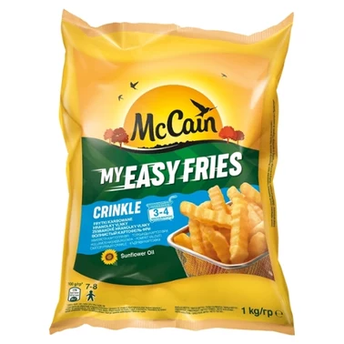 McCain My Easy Fries Crinkle Frytki karbowane 1 kg - 1