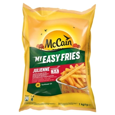 McCain My Easy Fries Julienne Frytki ekstra długie 1 kg - 1