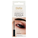 Delia Cosmetics Eyebrow Expert Jednoskładnikowa ekspresowa henna do brwi 4.0 brązowy 6 ml