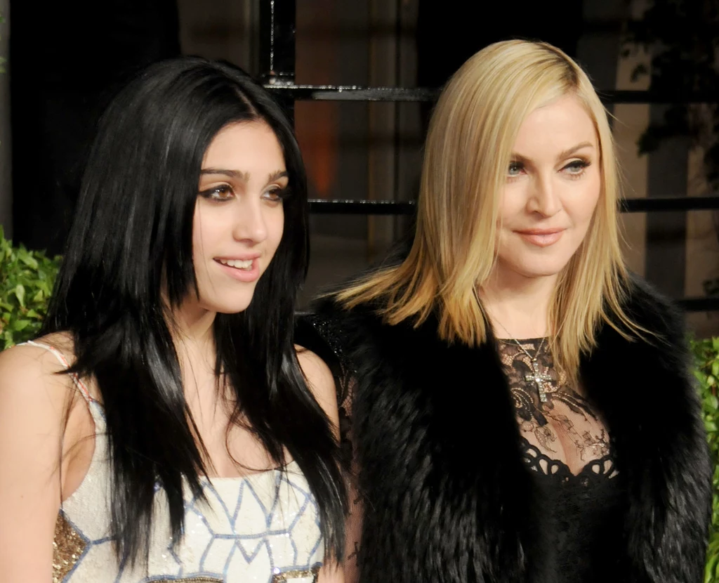 Madonna i jej córka Lourdes Leon w 2011 roku