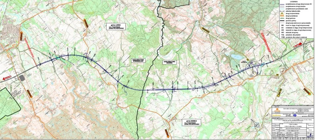 Fragment drogi S6 zwany jest Trasą Kaszubską