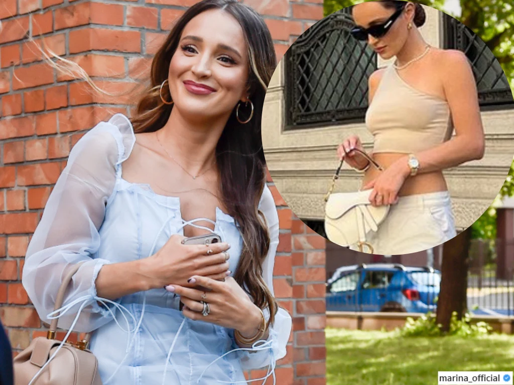 Marina Łuczenko chwali się mini torebką za 15 tysięcy! IG @marina_official/