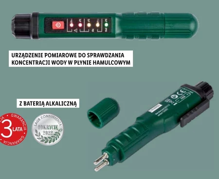 Miernik płynu hamulcowego Parkside