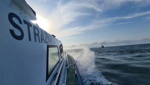 Poszukiwania zatopionego dźwigu