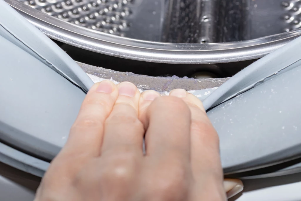 Brud  gromadzi się w każdym zakamarku pralki, powodując nieprzyjemny zapach