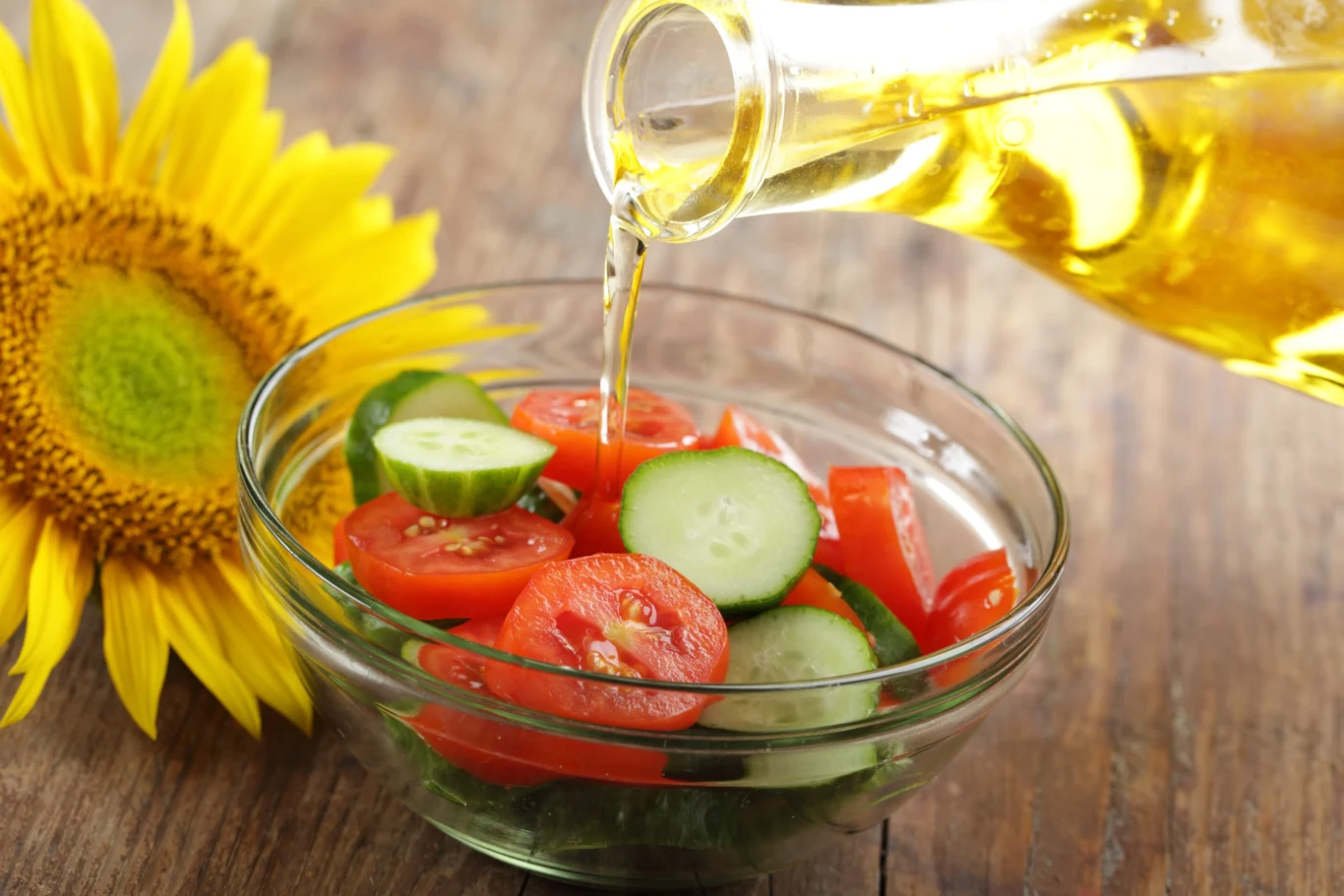 Olej słonecznikowy to bardzo dobre źródło witaminy E