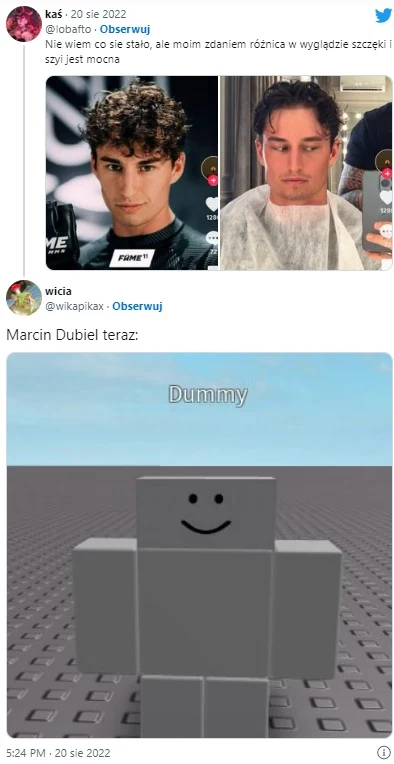 Fani naśmiewają się z Dubiela Fani naśmiewają się z Dubiela