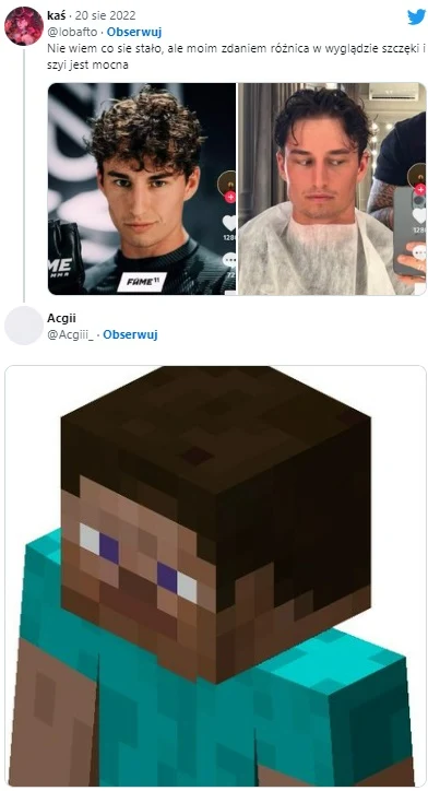 Fani naśmiewają się ze szczęki Dubiela