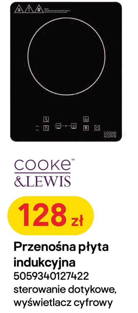 Płyta indukcyjna Cooke&Lewis