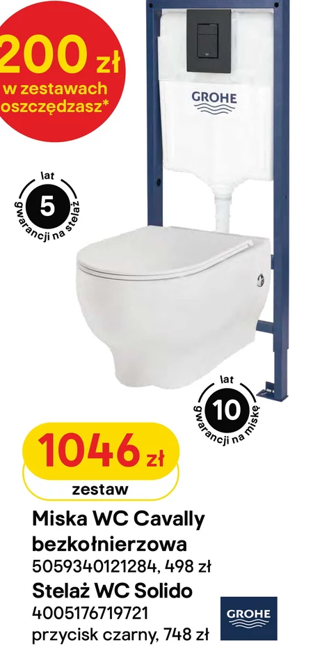 Zestaw podtynkowy Grohe