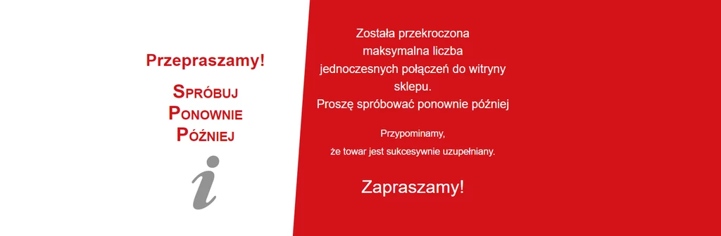 Ten komunikat widzi każdy internauta, który chce kupić węgiel w sklepie PGG.