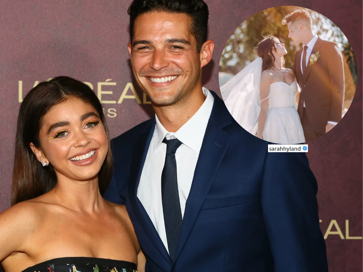 Modern Family: Sarah Hyland i Wells Adams wzięli ślub! @sarahhyland/ Modern Family: Sarah Hyland i Wells Adams wzięli ślub! @sarahhyland/