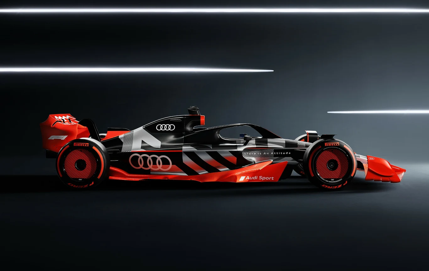 Bolid Formuły 1 od Audi Bolid Formuły 1 od Audi