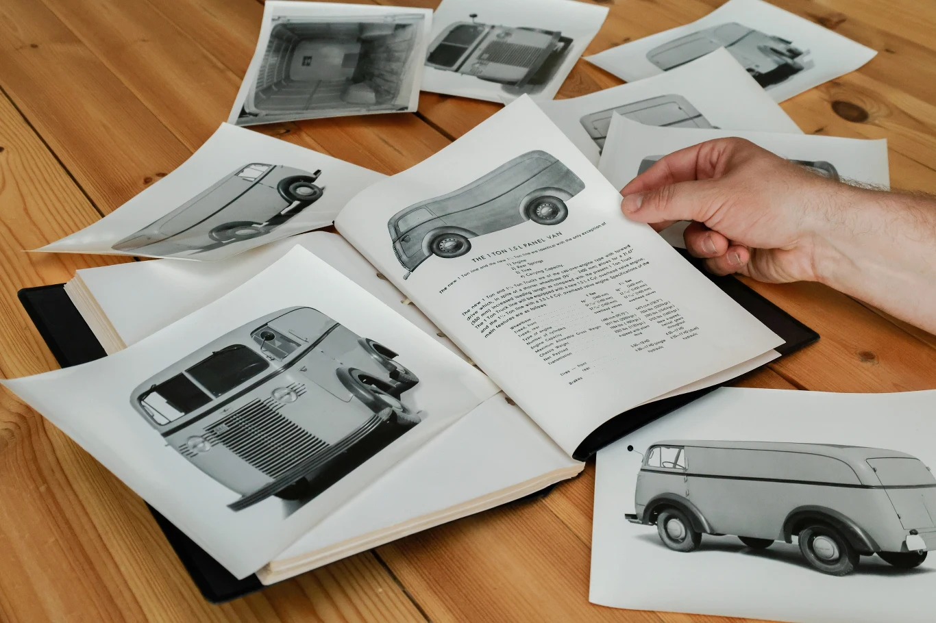 Prototyp dostawczego Opla sprzed 80 lat. 