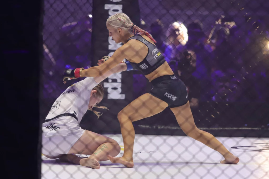 Marta Linkiewicz i Aniela Bogusz spotkały się już raz w klatce Fame MMA