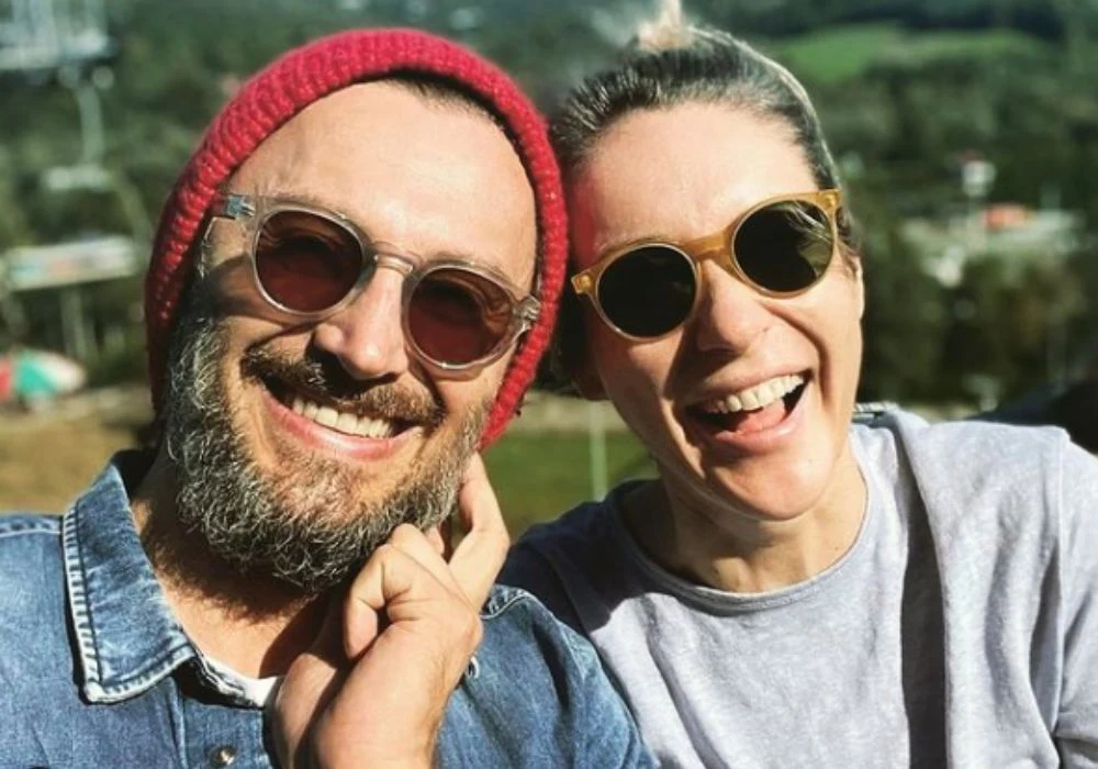 Małgorzata Ohme z ukochanym Rafałem