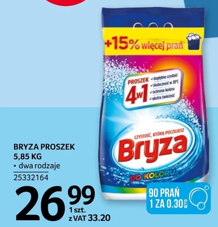 Proszek do prania Bryza