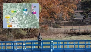 Wyścig Tour de DMZ odbywa się w Korei Południowej, tuż przy granicy z Północą