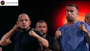 Fame MMA 15. Jacek Murański (po lewej), Arkadiusz Tańcula (po prawej)