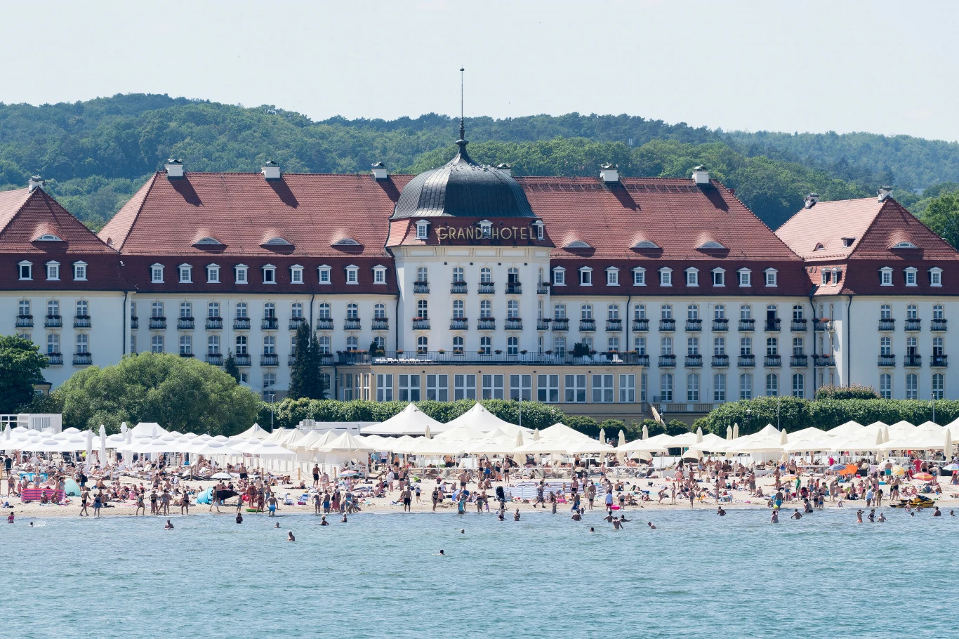 Plaża w Sopocie