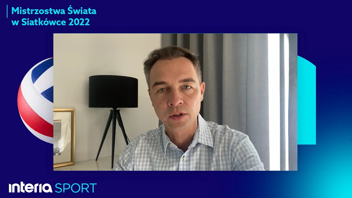 Jerzy Mielewski podsumował dla Interii pierwszy meczu Polaków na siatkarskich MŚ 2022 Jerzy Mielewski podsumował dla Interii pierwszy meczu Polaków na siatkarskich MŚ 2022