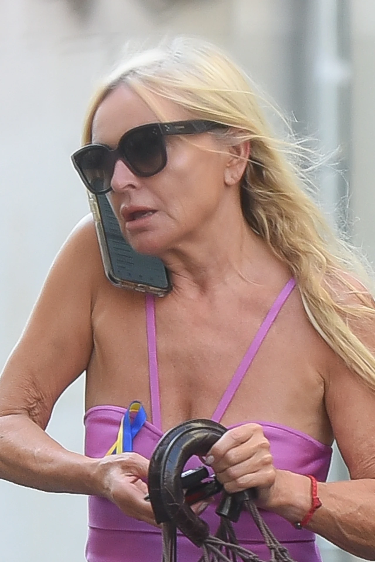 Monika Olejnik zostawiła samochód na ścieżce dla rowerów i poszła na zakupy